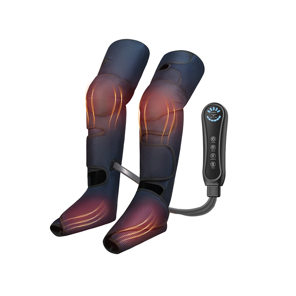 

New Rechargeable Vibration Physiotherapy Hot Compress Electric Foot and Leg Knee Massager With Heat