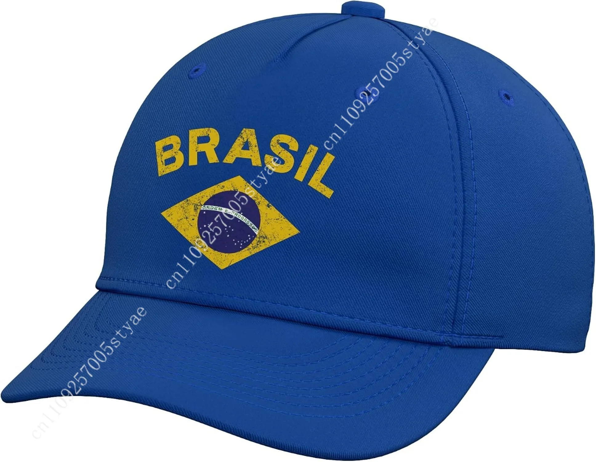 

Brazil Flag Patriotic Brazilian Men Boys Girls Brazil Adjustable Baseball Hat