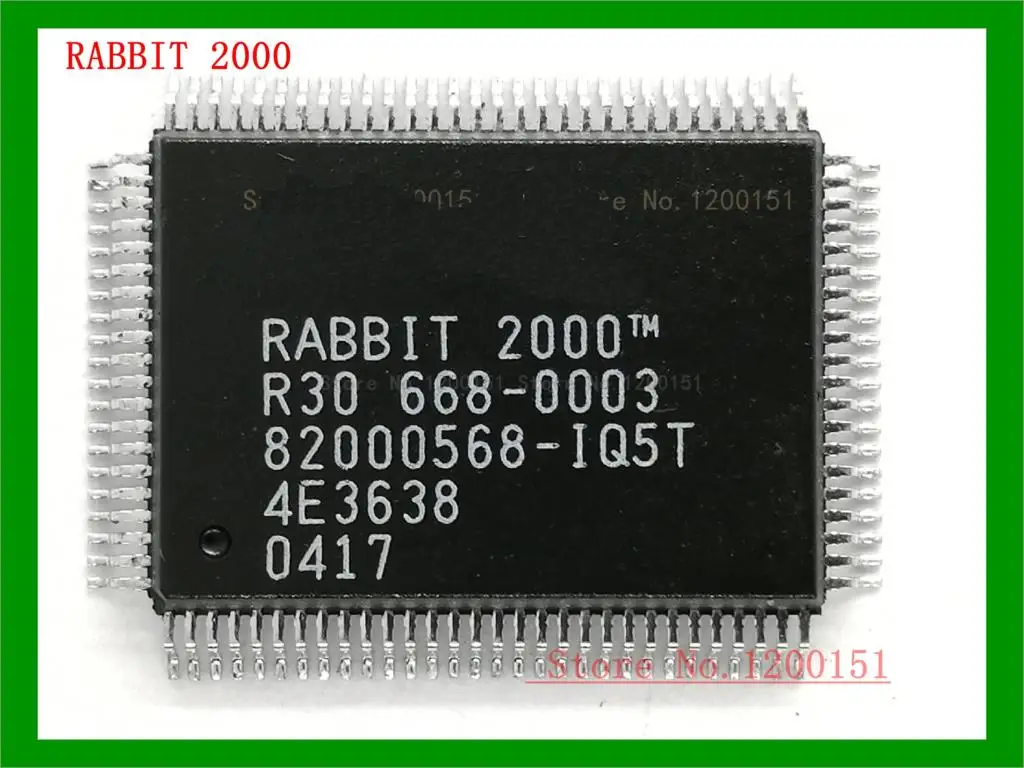 

RABBIT2000 RABBIT 2000 R30 668-0003 R30668-0003 QFP