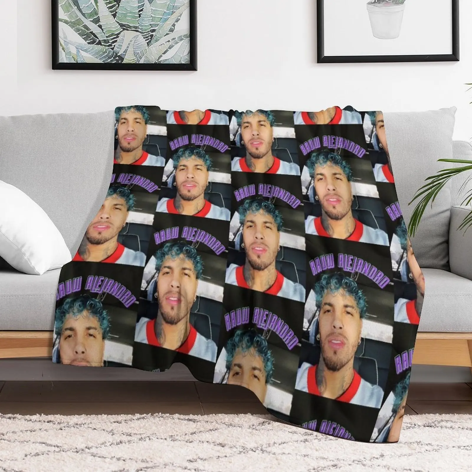 

Rauw Alejandro Throw Blanket Thermals For Travel Sleeping Bag Blankets