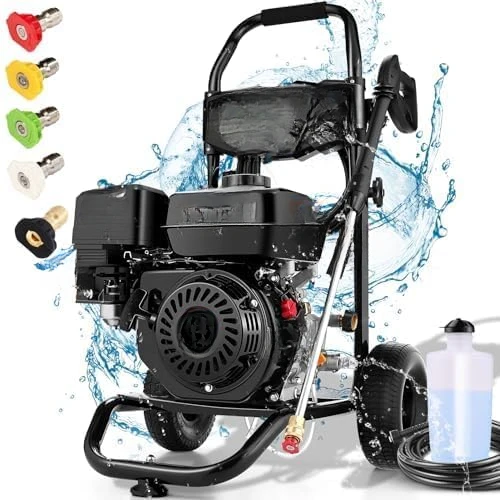 

4000PSI Pressure Washer 2.8GPM Gas Power Washer 212CC Gas Powered Washing Machine Commercial