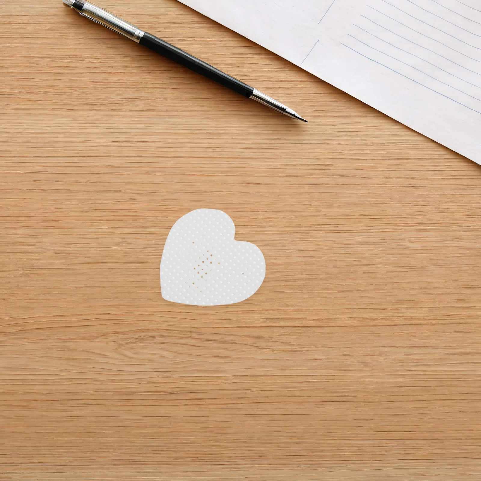 500개 네일 와이프 린트 프리 하트 모양 폴리쉬 리무버 패드 속눈썹 연장 글루 아크릴 네일 살롱용