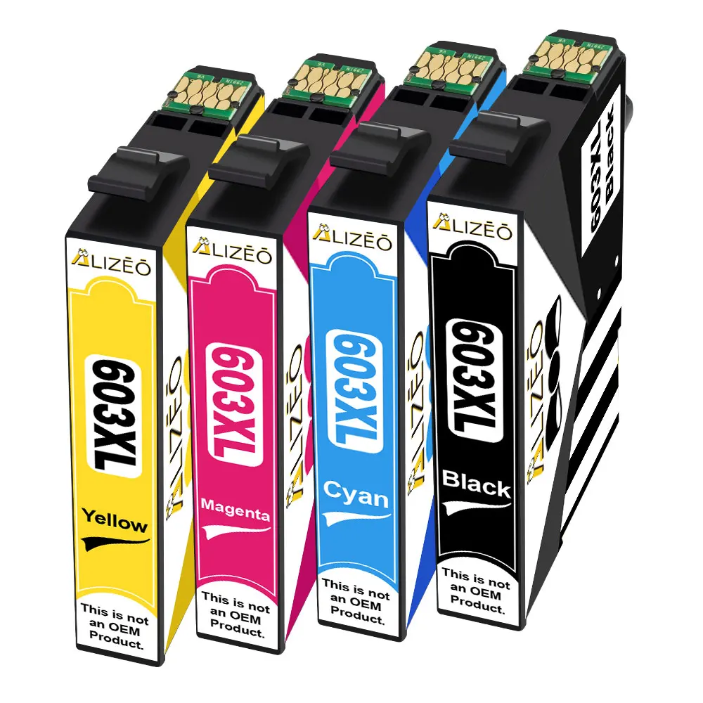 Cartouche d'encre compatible 603XL T603 T603XL 603 XL pour imprimante Epson XP-2100 XP-2105 XP-3100 XP-3105 XP-4100 XP-4105 WorkForce
