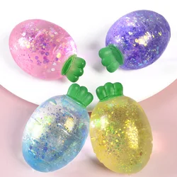 2023 niedliche Aurora Malz Karotte Prise Stress Ball Anti Stress Erwachsenen Stress abbau sensorische Anti stress Spielzeug Kawaii Kinder Geburtstags geschenk