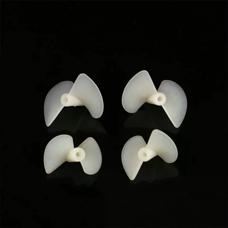 

1 Pairs D22mm/26mm CW/CCW Electric Nylon Prop Screw DIY White Two Leaf Propellers For Rc Boats Models 2mm Shaft