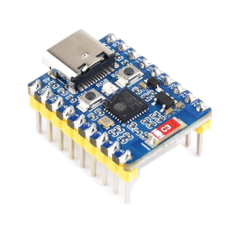 ESP32 Development Board ESP32-C6 Mini Development Board Based on ESP32-C6FH4 Dual Processors 2.4GHz WiFi 6 & Bluetooth 5