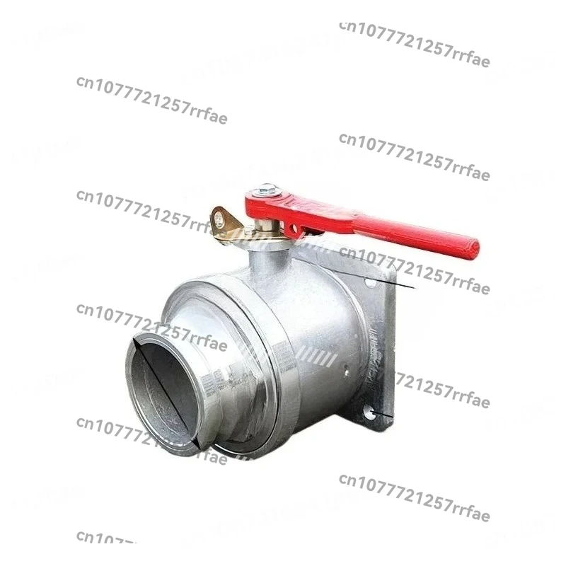 DN100 manure suction truck 4-inch sewage outlet cleaning sewage suction aluminum alloy