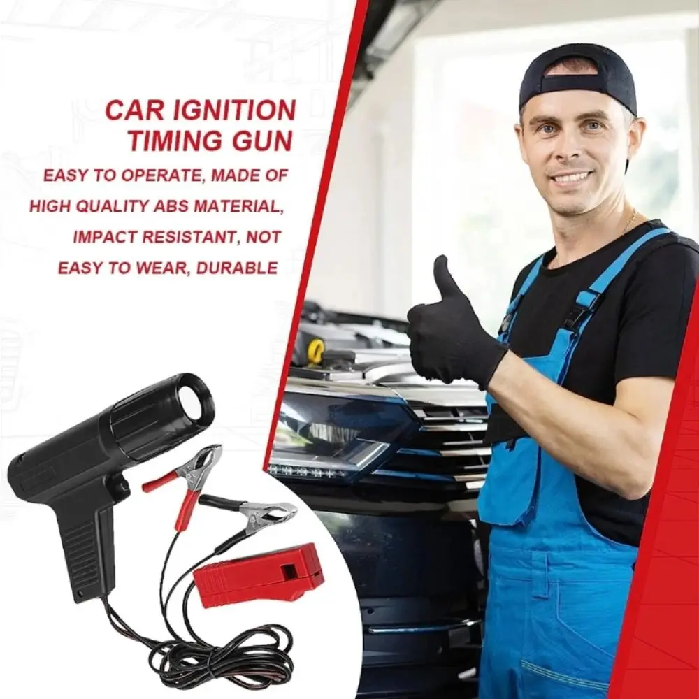 Professional Grade Engine Timing Light Tool Precision Tool Visual Indicators Ignition Tune Up Tool Easy To Use