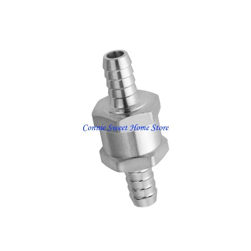 LXAF Anti Backflow Fuels Valves Aluminum Housing Steel Easy to Use for Automotive Machinery Gas Fuels Fuels Line Systems