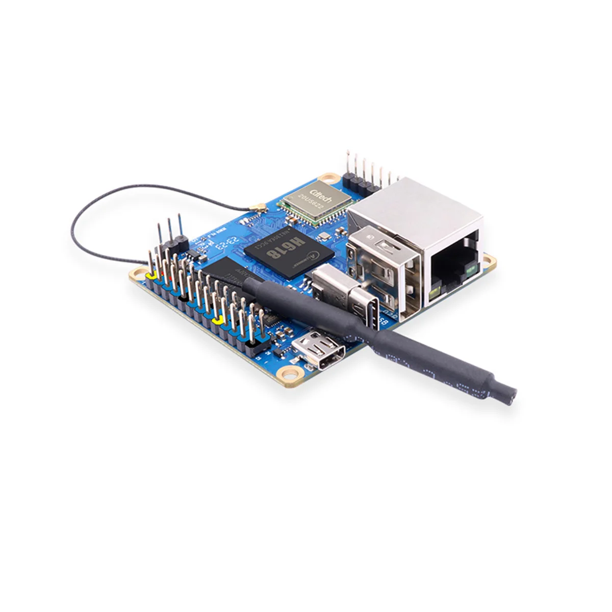 Carte de développement pour Orange Pi ontari3, 1 Go de RAM, H618, WiFi5 + BT, 5.0 Gigabit, LAN, Android 12, Debian12, Ubuntu22.04