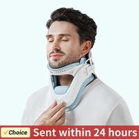 Cervical Neck Traction Device Adjustable Neck Brace with Airbag Support Cervical Traction Device for Cervical Spine Alignment