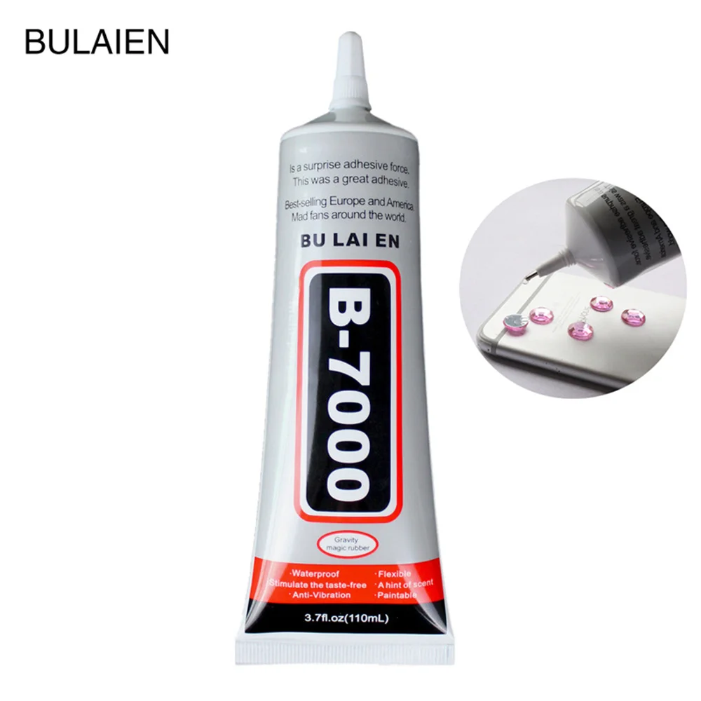 

110ml B7000 Super Liquid Glue Rhinestone Jewerly Crafts Making Tool Repair Phone Screen Glass Multipurpose Adhesive B-7000 Gel