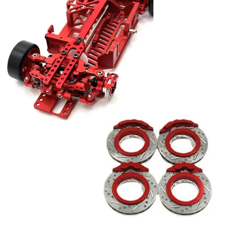 

ZERO-Z KYOSHO MINI-Z MINI-Q8 MINI-Q9 MA020 MA030 FWD AWD 1/28 Металлический модифицированный тормозной диск для обновленных деталей радиоуправляемого автомобиля