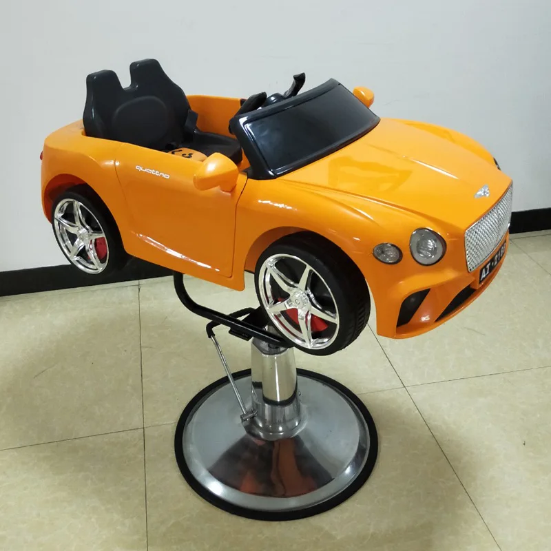 Hot Sell Children's Barber Chair Cartoon Car Barber Shop Baby Hair Chair Salon Furniture Modern / Carton All 2 Cartons 1 PC