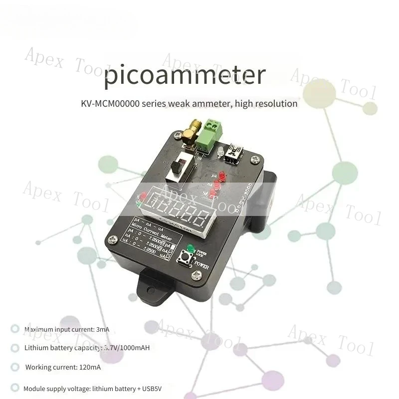 - , Pico-, Nano-, Micro-Ammeter, PAnAuAmA, Small Current, High-Precision Multimeter