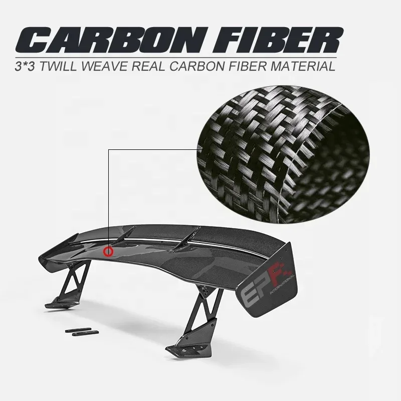 for Honda Rear Spoiler  Civic Type R MK6 FL5 & 11th Gen FL1  Design VTX5 Single Deck Carbon Fiber Rear Bumper Installation