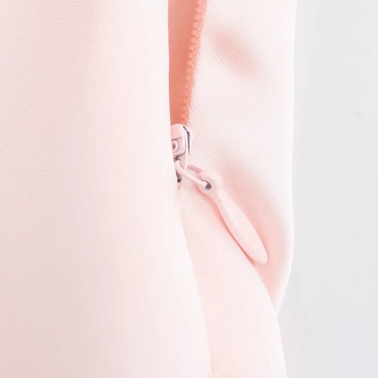 Dames zomer nieuwe stijl ruches zoom satijn voelt elegante zoete vierkante hals jarretel mini-jurk