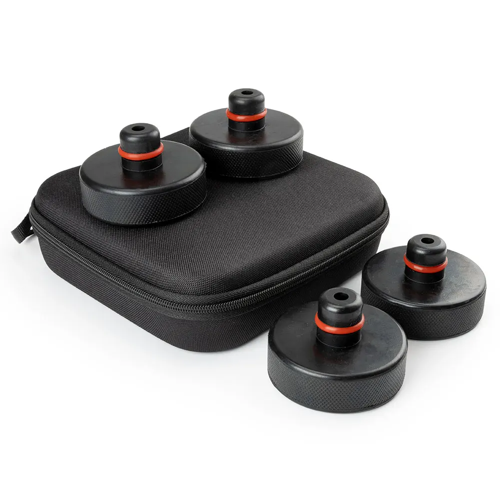 For Tesla Model 3 Y S X Jack Pad Set Rubber Pads Lifting Adapter Tool Chassis Case Lift Point Support Car Accessories 2016-2022