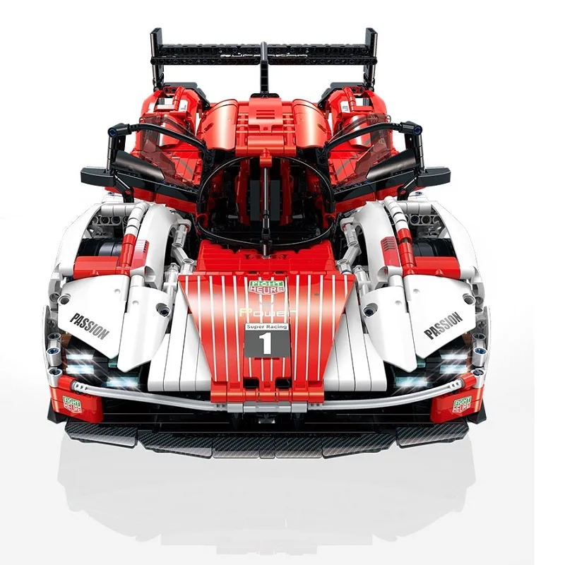963 Supercar Model Building Block 1:8 Scale Technical  Assembly High tech Bricks Educational Halloween, Christmas gifts