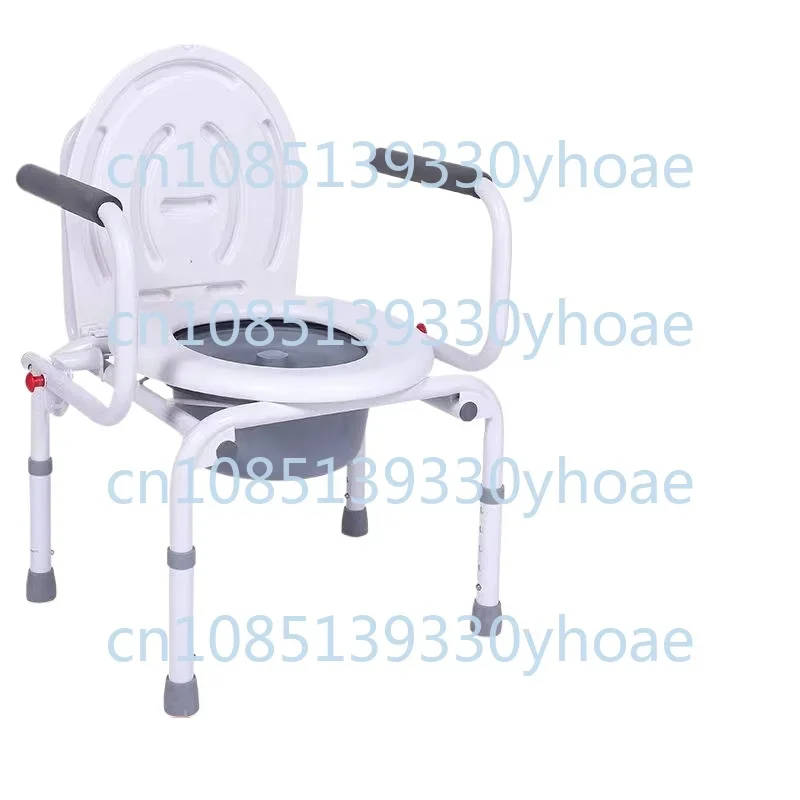 

Reinforcement adjustable elderly toilet chair the elderly pregnant woman toilet chair mobile toilet height increase
