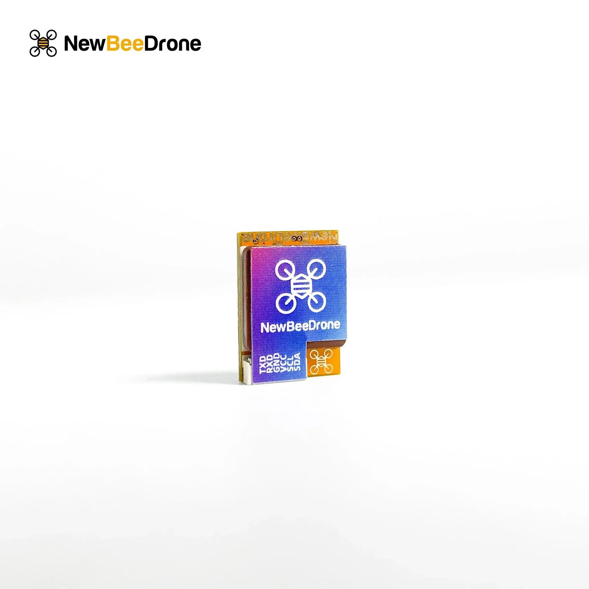 NewBeeDrone M10Q Micro GPS Module with Compass 17mmx12mmx5mm M10Q GPS For FPV