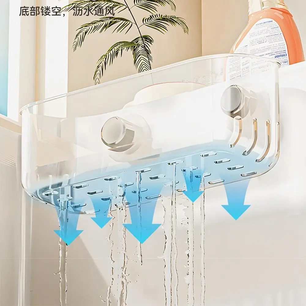 

Detachable Sponge Drain Rack Hollowed Quick Water Drainage Kitchen Sink Organizer Large Load Bearing Punch-free