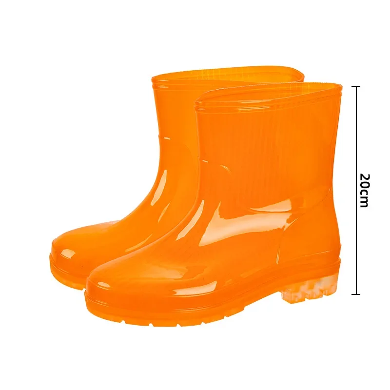 47 Size Fisherman Speed Dry Kitchen Rain Boots Rain Shoes Without Lining  Men\'s Labour Gum Shoes Anti-Odour Non-Slip Water Shoes