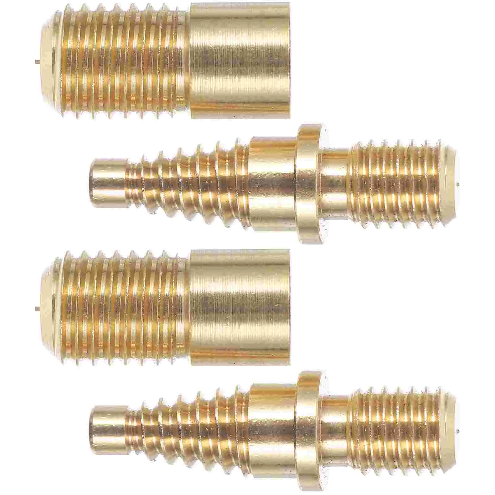 2 Sets Big Pagoda Billiard Cue Screws Pool Billiards Accessories Copper Joint Parts