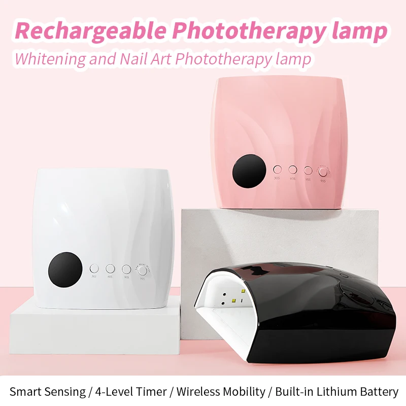 

45 LEDS Nail Dryer LED Nail Lamp UV Lamp for Curing All Gel Nail Polish Motion Sensing Manicure Pedicure Salon Tool Big Space