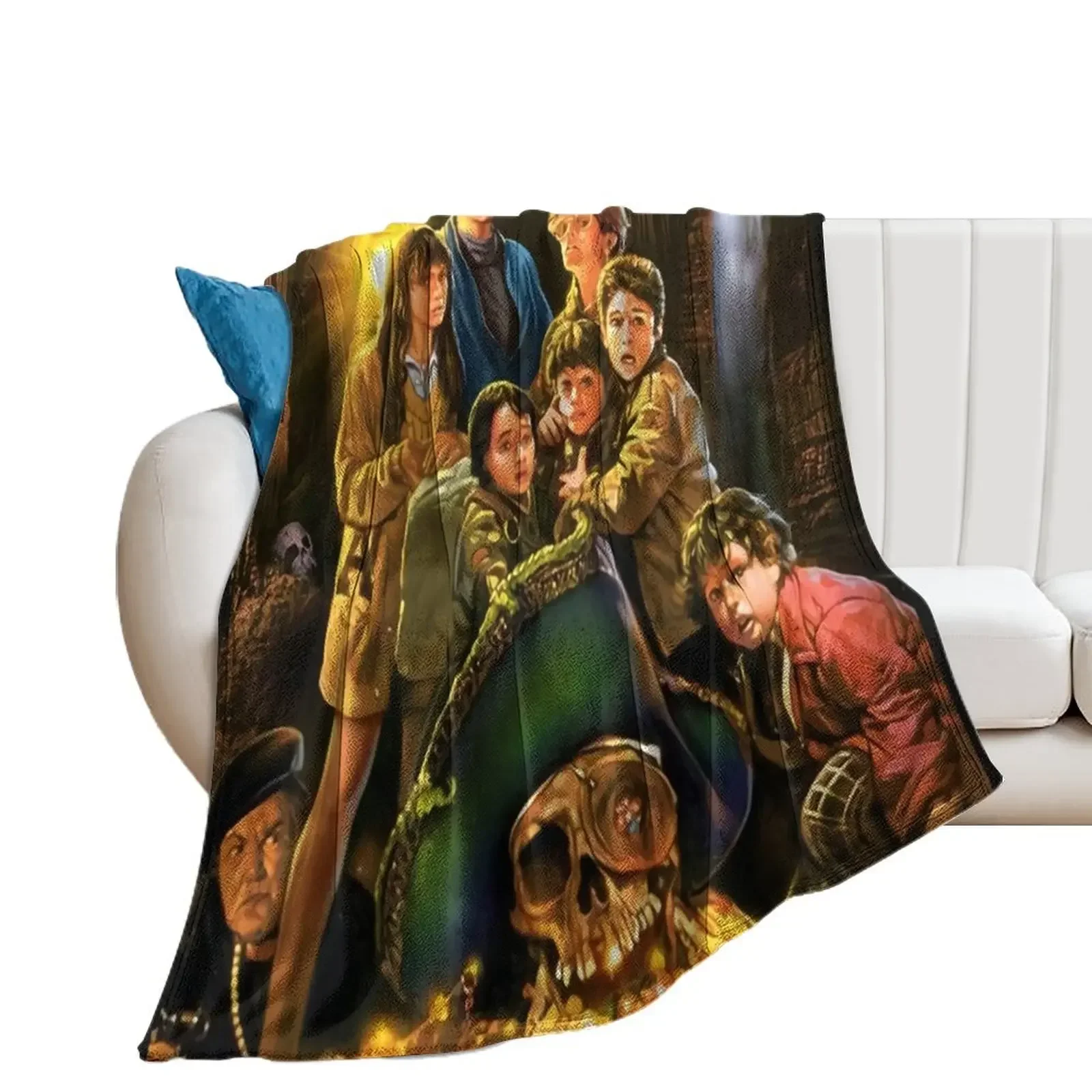 

the goonies Throw Blanket for winter Winter beds Soft Big Picnic Blankets