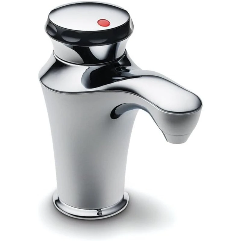 خزان صنبور نظام موزع الماء الساخن الفوري من كونتور، كروم، يتميز نظام الماء الساخن الفوري به صنبور جانبي من الكروم