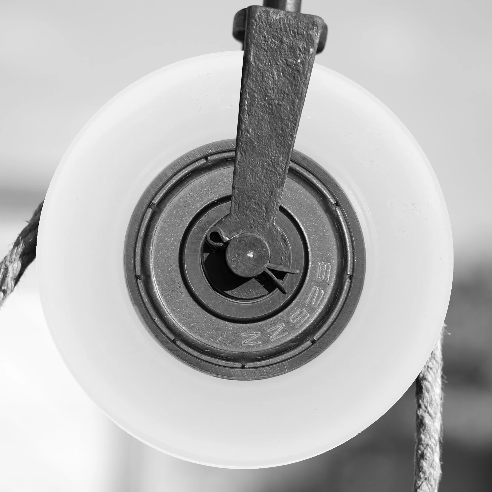 

2pcs Nylon Sheathed Roller U-Groove Guide Pulley For Door Window Track Heavy Duty Sliding Roller Home Garage Hardware