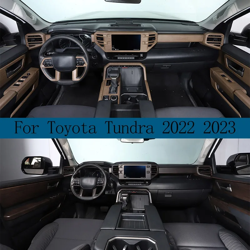 For Toyota Tundra 2022-2023 Car Interior Modification Protection Cover Decorative Patch Car Accessories