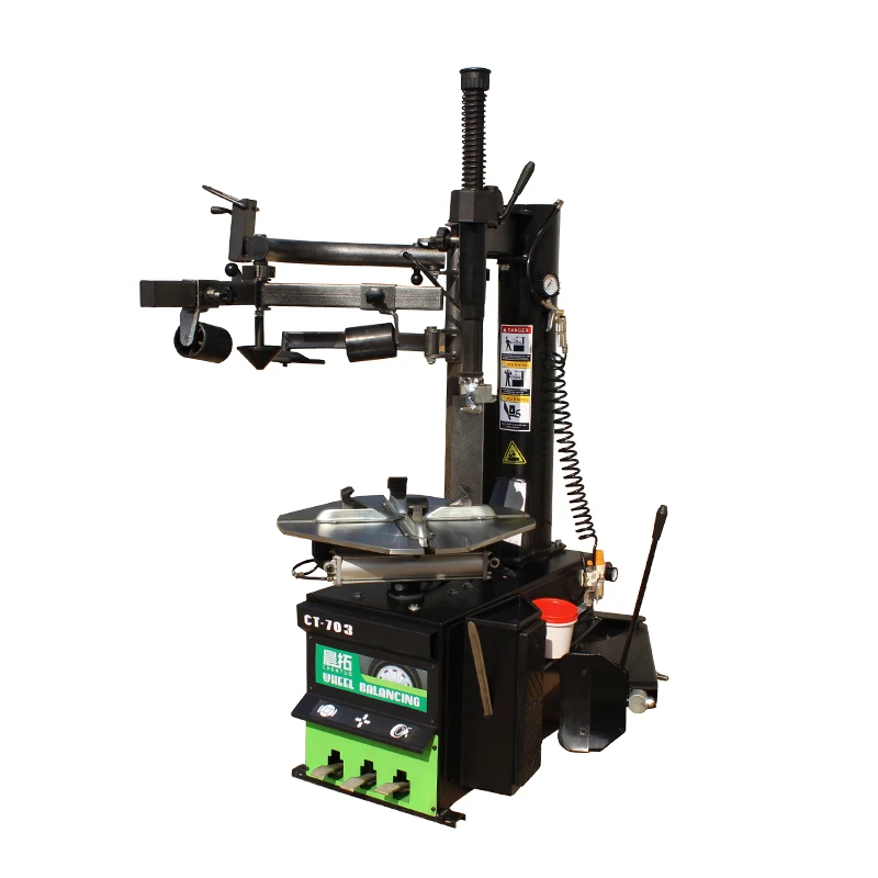 Workshop equipment tire changer with left assistant combination CT-703