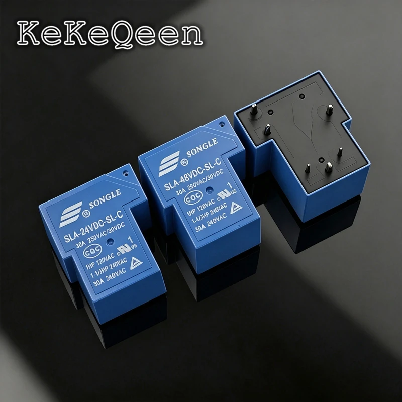 1Pcs Power Relays 6Pin SLA-05VDC-SL-C SLA-12VDC-SL-C SLA-24VDC-SL-C SLA-48VDC-SL-C 5V 12V 24V 48V 30A T90 DIP-6 new and original
