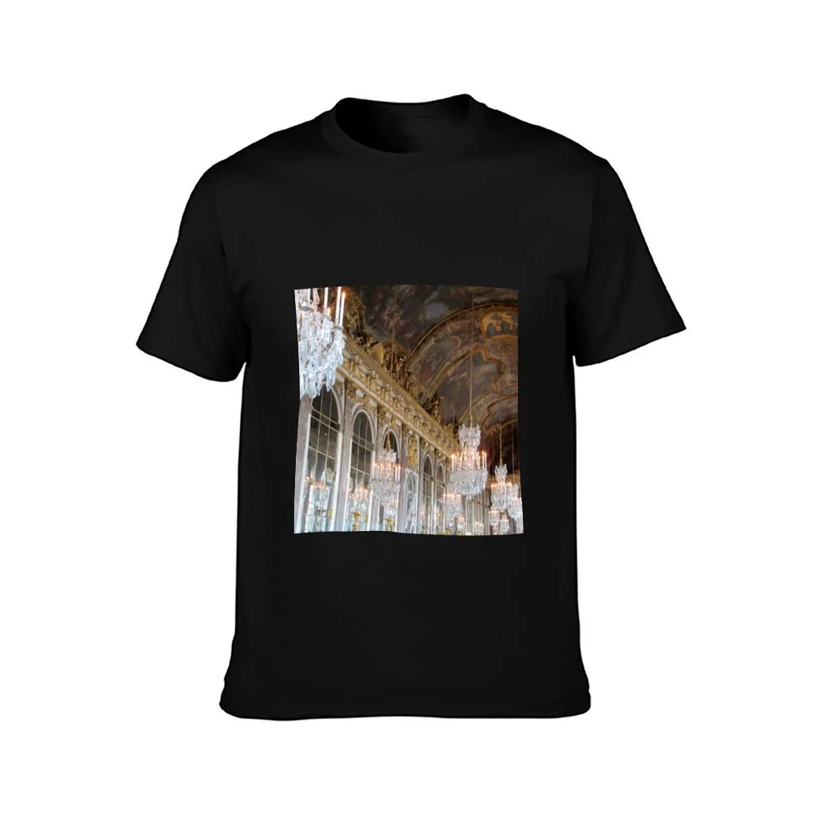 Paris Versailles Hall of Mirrors T-Shirt funny t shirts cotton T-Shirt