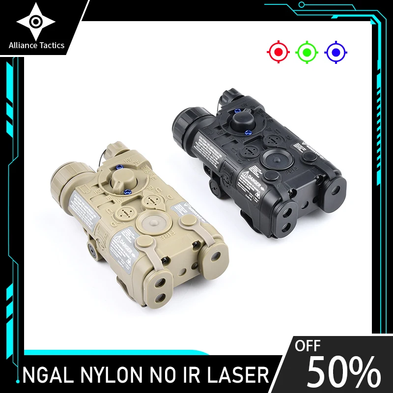 

Tactical Red Green Blue Dot Laser Indicator NGAL L3 PEQ Fit 20mm Picatinny Rail White Light Flashlight Strobe Hunting airsoft