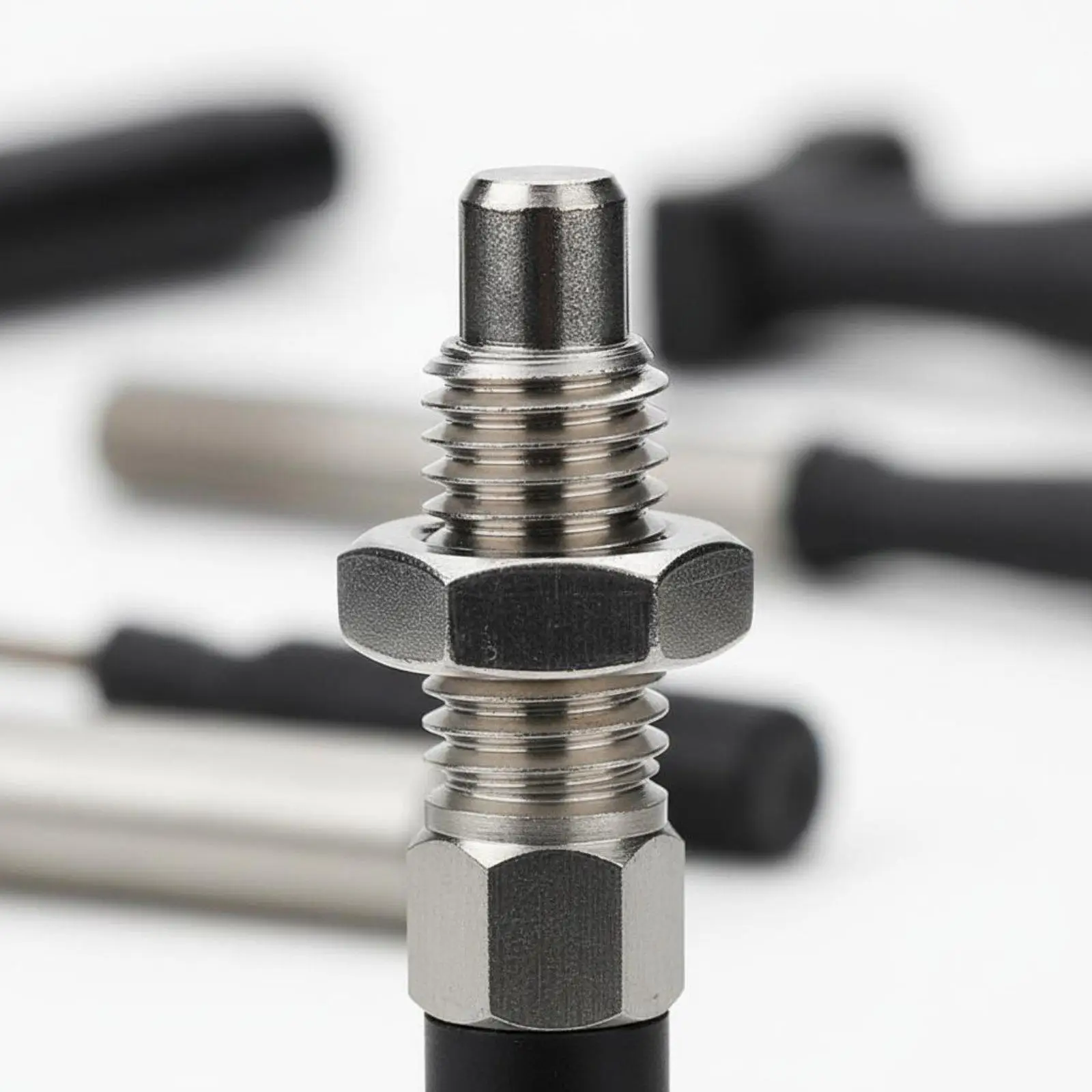 Self Locking Stainless Steel Plunger Pin Tumbler Style for Fixture Locating and Engineering Support