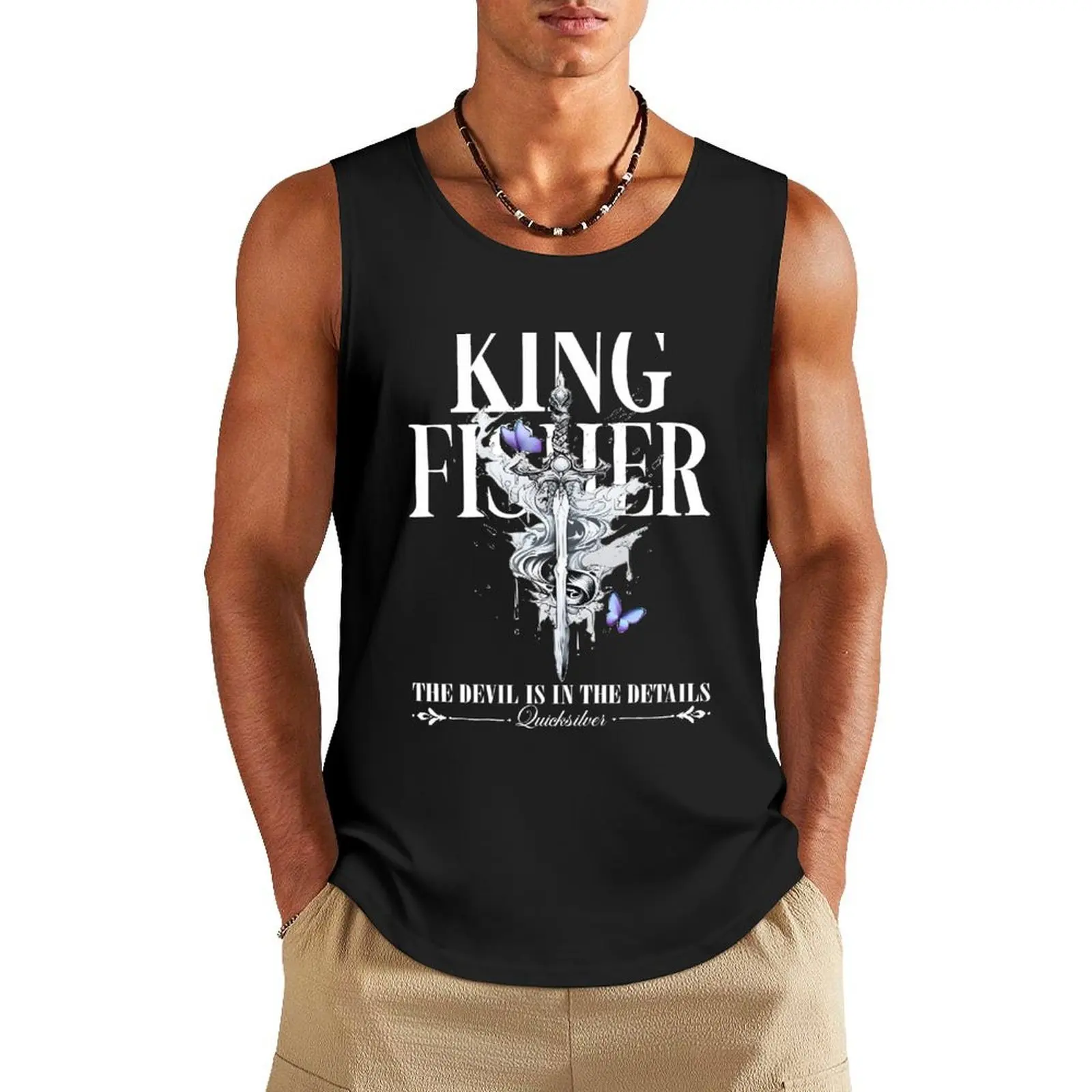 

Book Vintage Tank Top t shirts Men's cotton t-shirt T-shirt sports Men's gym clothing