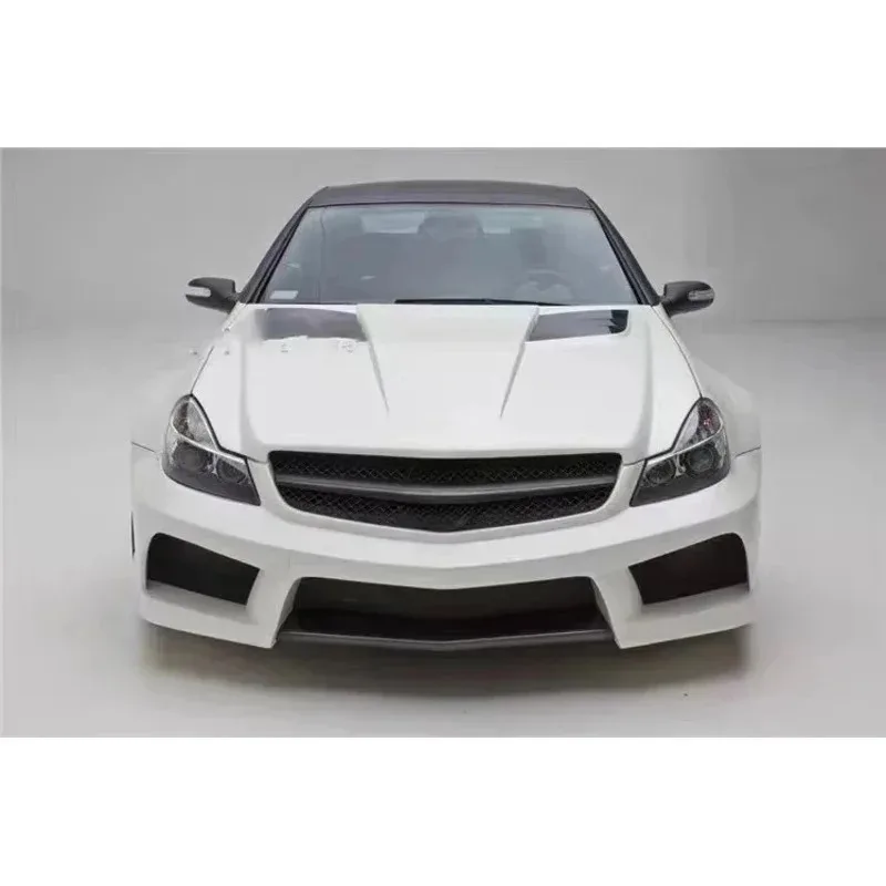 For  SL R230 Upgrd Mish Style Front and rear bumper spoiler Wide Body Kit