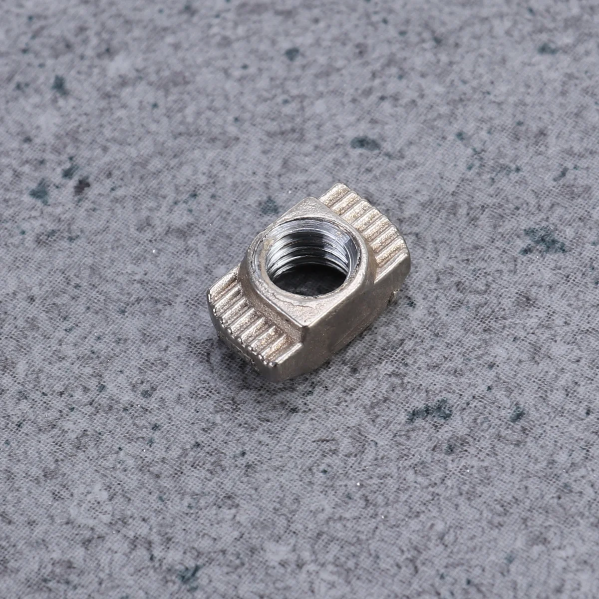 

100Pcs Aluminum Profile T-Nut M5x10x6mm European Extrusions Slim Hammer Nut Suitable for 20x20mm T Slot System Durable Nickel