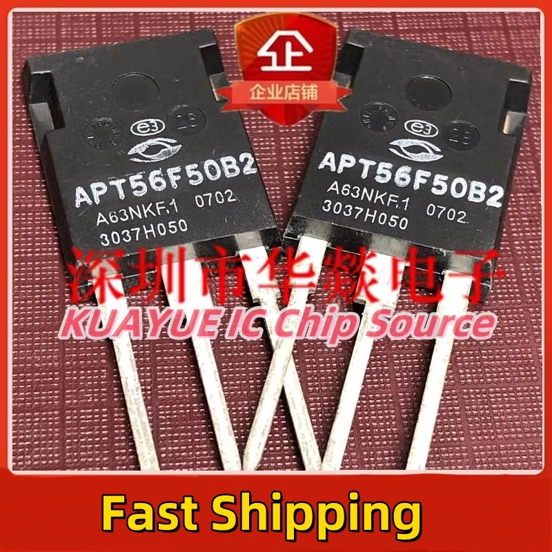 2PCS   APT56F50B2   TO-247  500V  56A   Fast Shipping Quality Guarantee