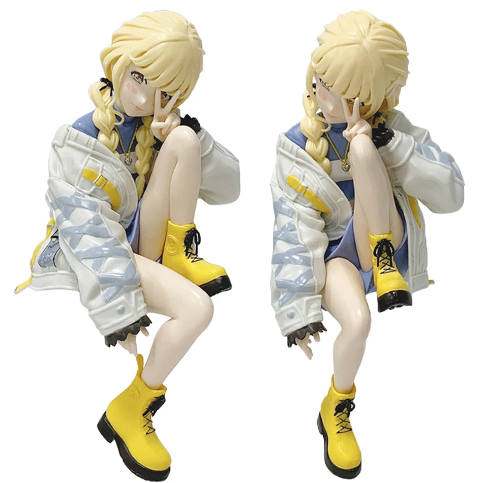 

Academy Idol Master Anime Characters Surrounding Fujita Qinyin Handmade PVC Model Sitting posture Handmade Decoration Gift