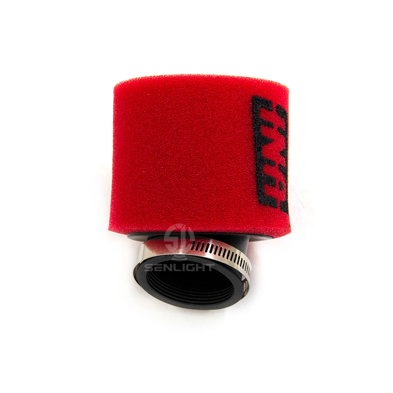 Roter Motorrad-Schaum-Luftfilter für GY6 50 110 150 200 cc Schwammreiniger Roller Dirt Pit Bike ATV Motorradzubehör