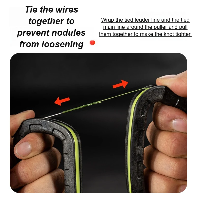 Carbon Fishing Line Puller – Non-Slip Nylon Cable 4