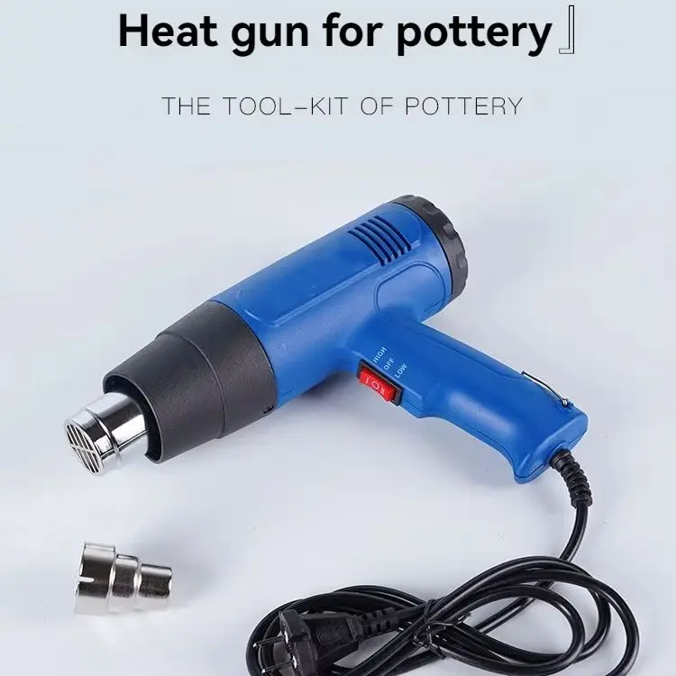 Adjustable Temperature Heat Gun 2000W 220V Ceramic Special Hot Air Gun Quick Drying Baking Gun