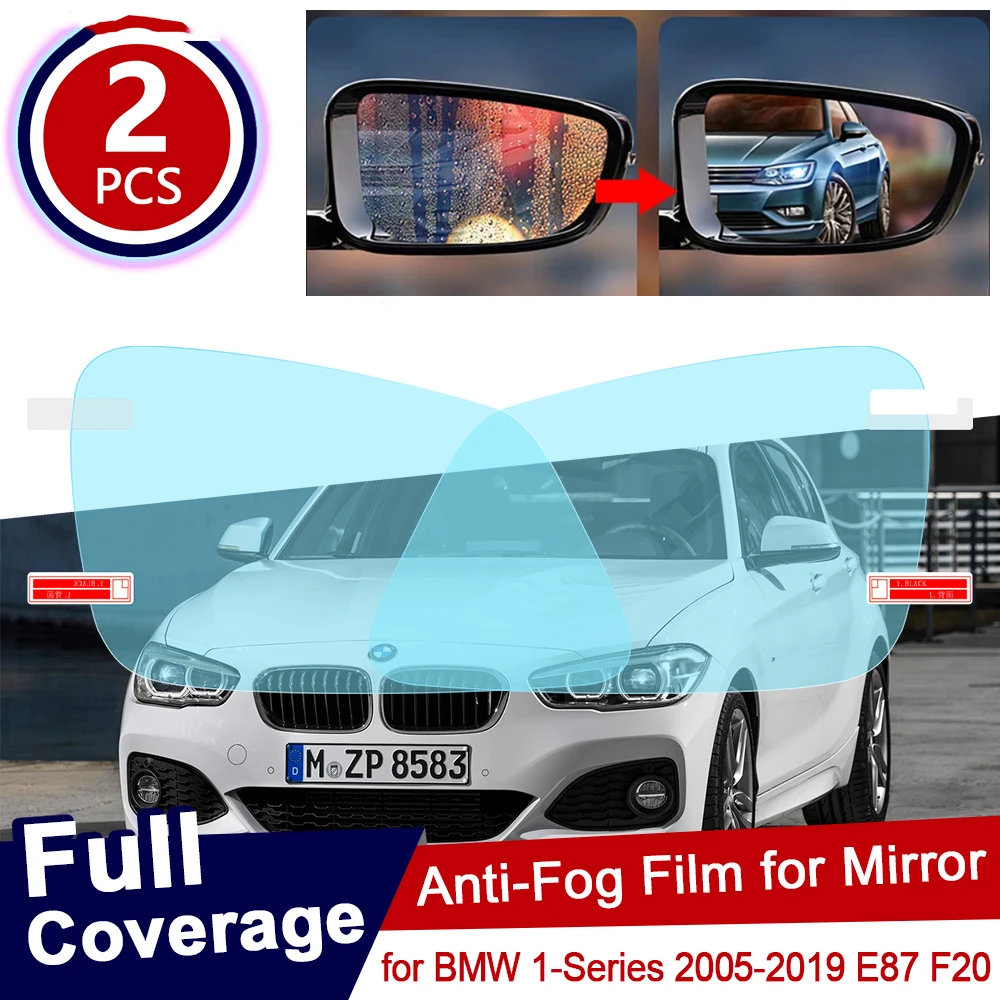 

For BMW 1 Series E87 F20 2005~2019 F21 116i 118i 120i 125i 130i M Full Cover Anti Fog Rainproof Film Rearview Mirror Accessories