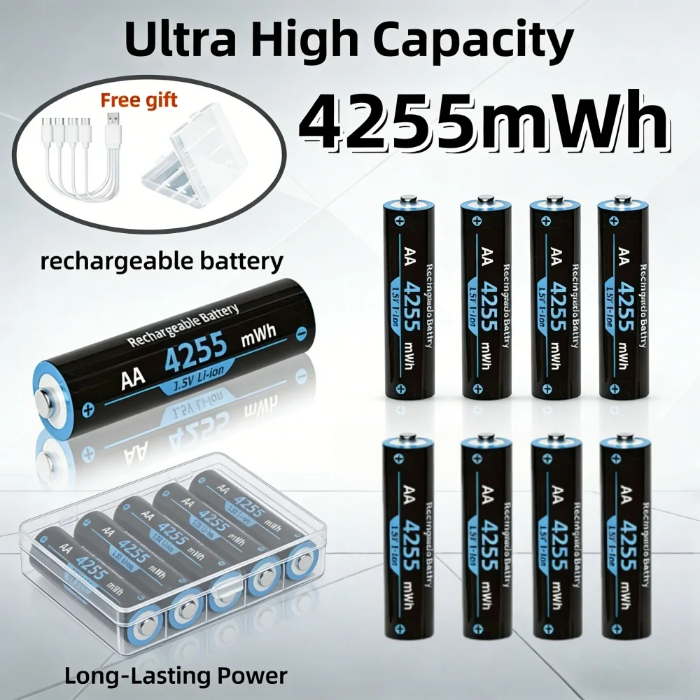 1-20PCS 4255Mwh Aa …