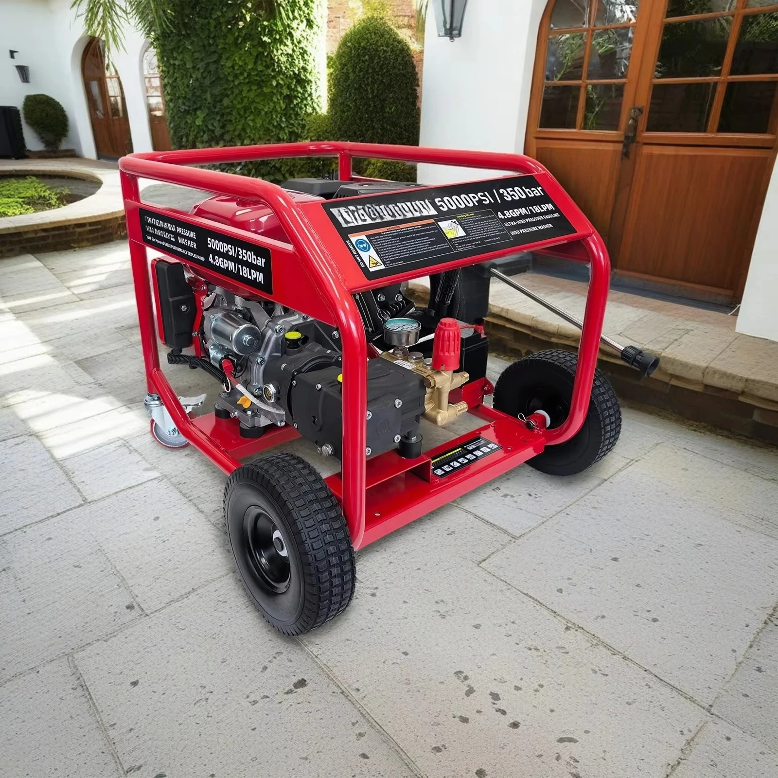 16HP 350bar 5000psi Water Jet Petrol Ga/soline Engine Cleaner Cold Water Hidrolavadora High Pressure Washer