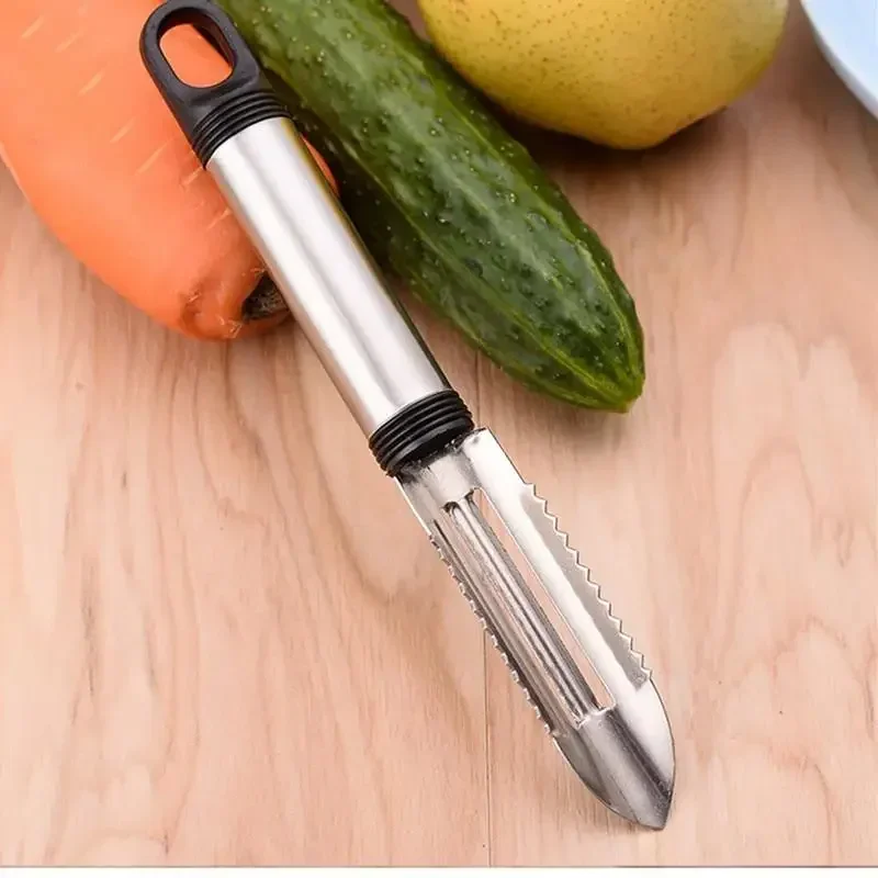 10PCS Fish Descaler Peeler Paring Knife Skin Scraper Fruit Cutter Vegetable Slicer Kitchen Gadget Seafood Utensil Cleaning Tool